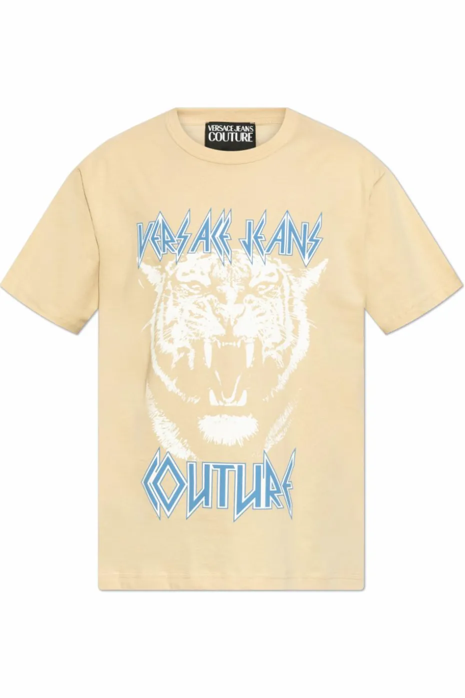 Versace Jeans Couture beige Printed T-shirt