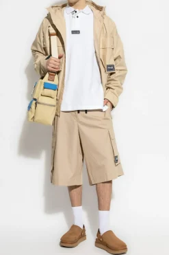 Versace Jeans Couture beige Hooded jacket