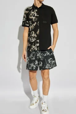 Versace Jeans Couture BLACK Polo with Pocket