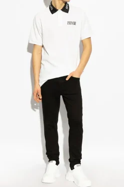 Versace Jeans Couture BLACK Jeans with tapered legs