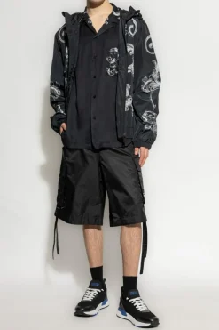 Versace Jeans Couture BLACK cargo shorts