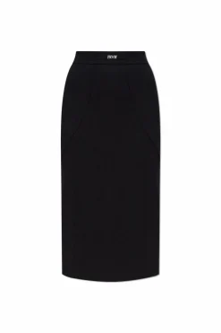 Versace Jeans Couture BLACK Skirt with back slit