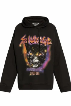 Versace Jeans Couture BLACK Printed sweatshirt
