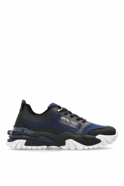 Versace Jeans Couture BLACK Sneakers with printed logo