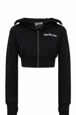 Versace Jeans Couture BLACK Short hoodie