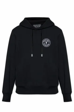 Versace Jeans Couture BLACK Sweatshirt with logo