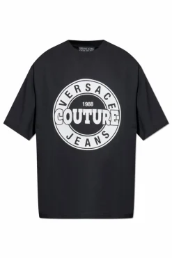 Versace Jeans Couture BLACK T-shirt with print