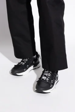 Versace Jeans Couture BLACK Sports shoes