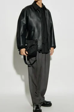 Versace Jeans Couture BLACK Shirt with embroidered logo