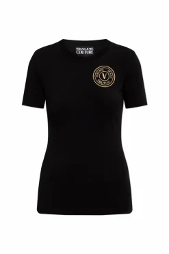 Versace Jeans Couture BLACK T-shirt with logo