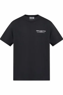 Versace Jeans Couture BLACK T-shirt with print