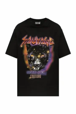 Versace Jeans Couture BLACK Printed T-shirt