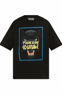 Versace Jeans Couture BLACK Printed T-shirt