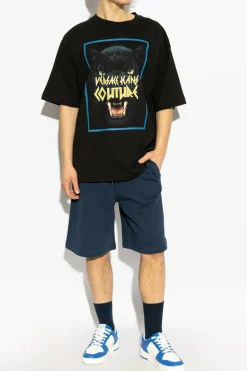 Versace Jeans Couture BLACK Printed T-shirt