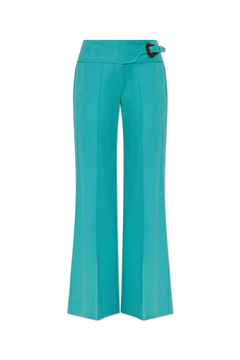 Versace Jeans Couture BLUE Pants with stitching on the legs