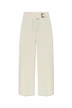 Versace Jeans Couture cream Pants with belt