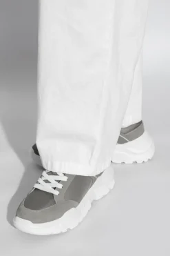 Versace Jeans Couture GREY Sneakers with printed logo