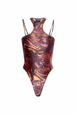 Versace Jeans Couture MULTICOLOUR Animal print bodysuit