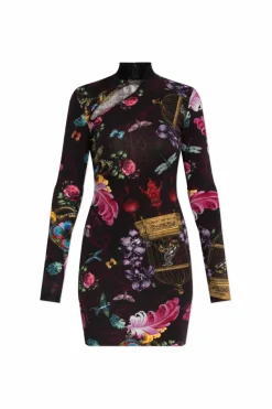 Versace Jeans Couture MULTICOLOUR Floral motif dress