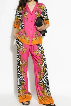 Versace Jeans Couture MULTICOLOUR Loose-fitting pants