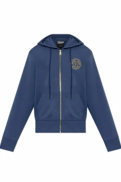 Versace Jeans Couture NAVY BLUE Zip-up sweatshirt