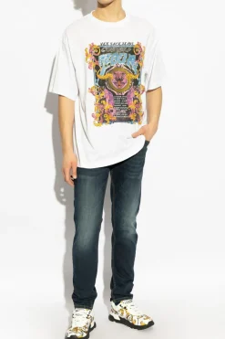 Versace Jeans Couture NAVY BLUE Tapered leg jeans