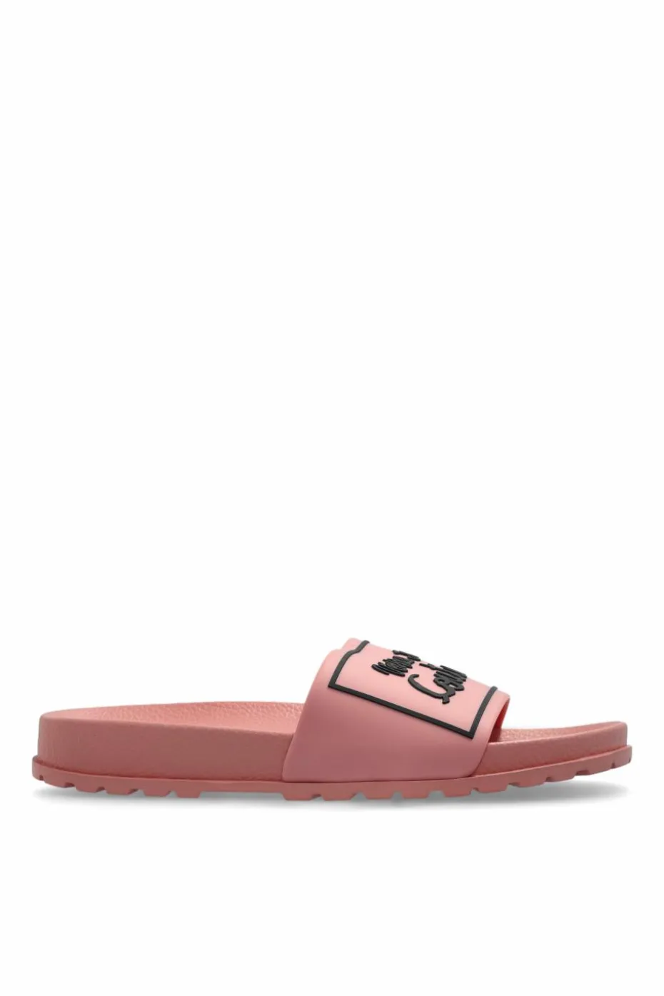 Versace Jeans Couture PINK Rubber slides with logo