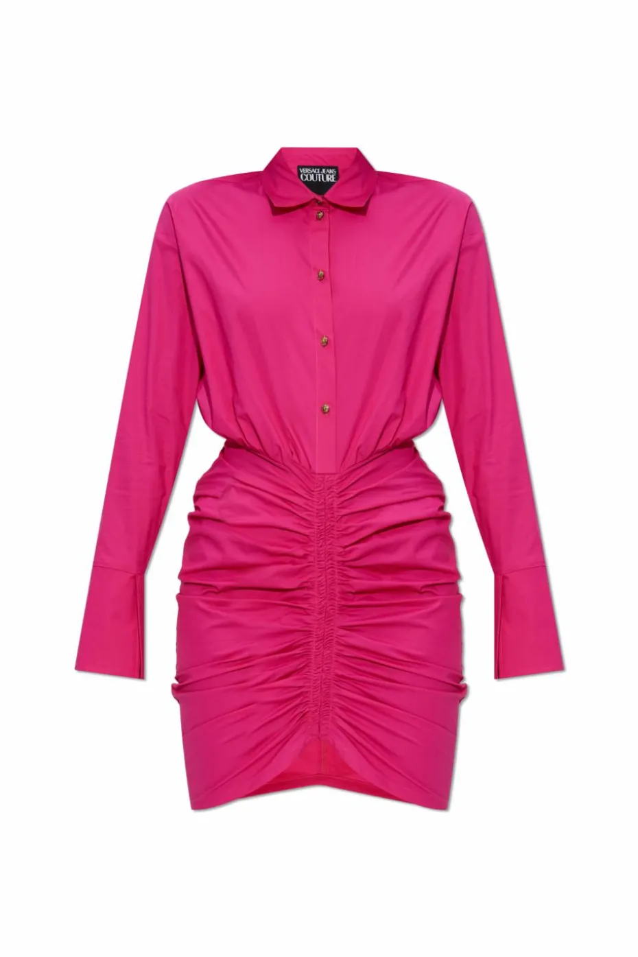 Versace Jeans Couture PINK Dress with front draping
