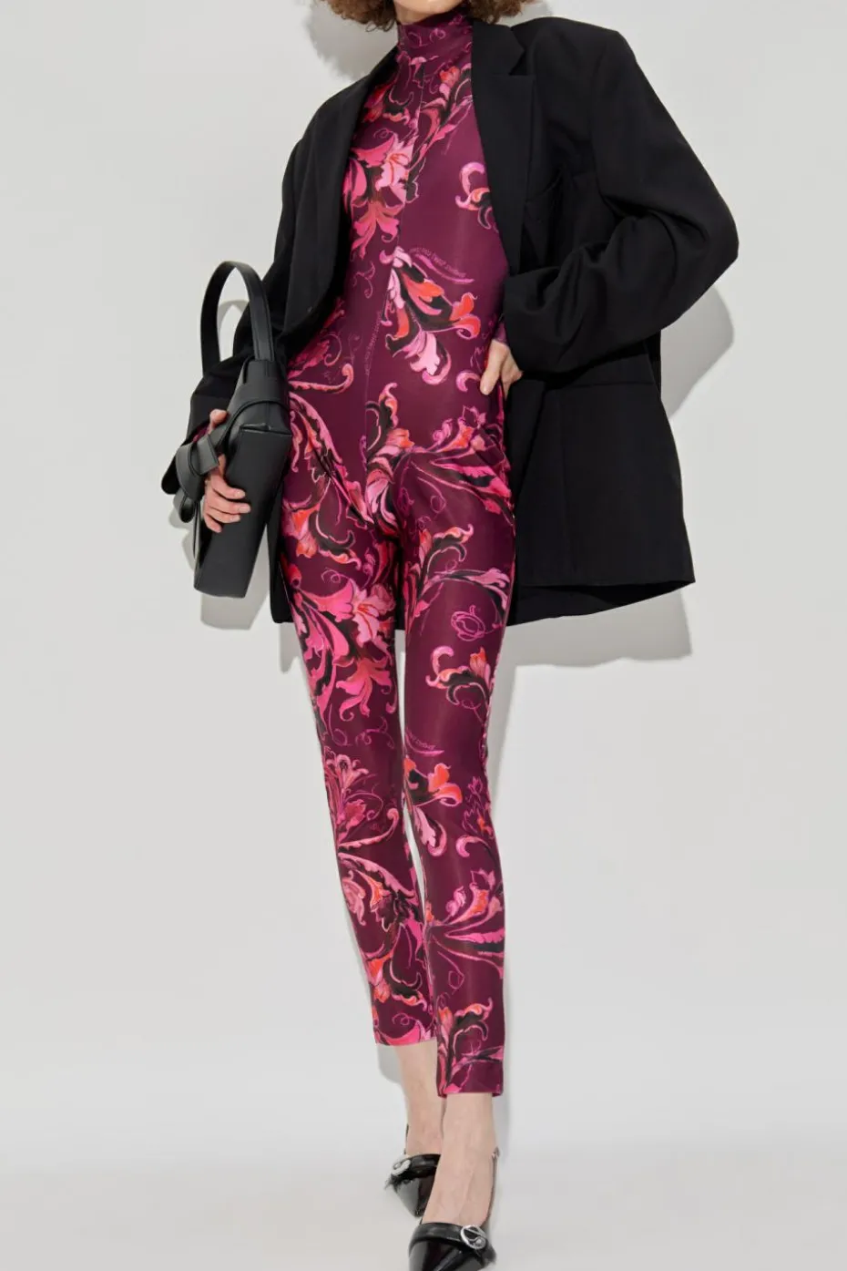 Versace Jeans Couture PINK Fitted jumpsuit
