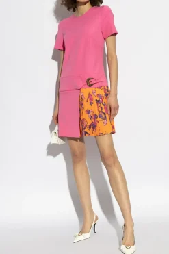 Versace Jeans Couture PINK Dress with decorative applique