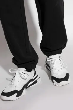 Versace Jeans Couture WHITE Sneakers with printed logo