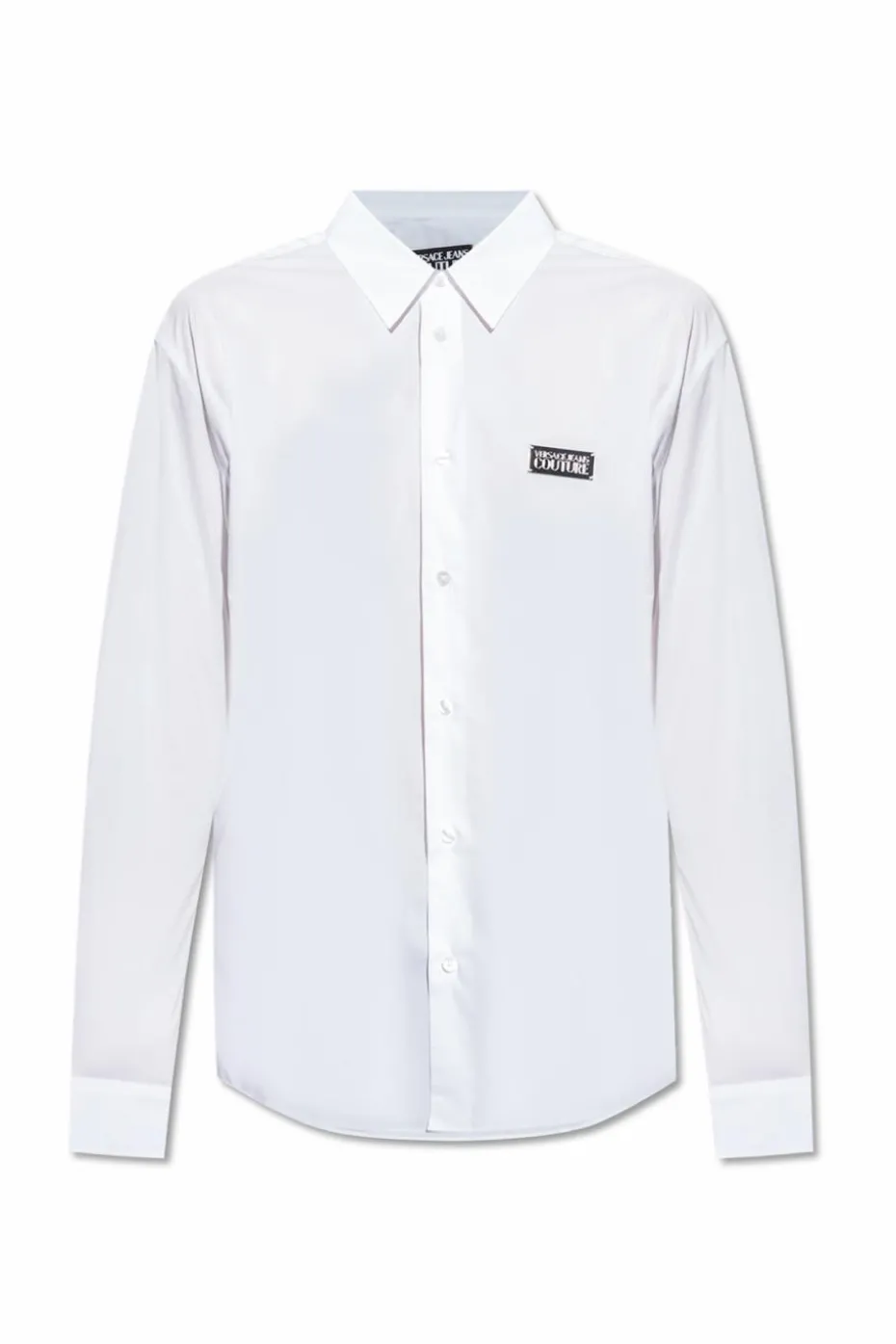 Versace Jeans Couture WHITE Shirt with logo appliqué