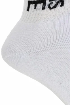 Versace Jeans Couture WHITE Cotton socks with logo