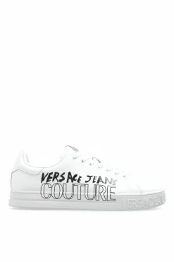 Versace Jeans Couture WHITE Sneakers with printed logo
