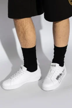 Versace Jeans Couture WHITE Sneakers with printed logo