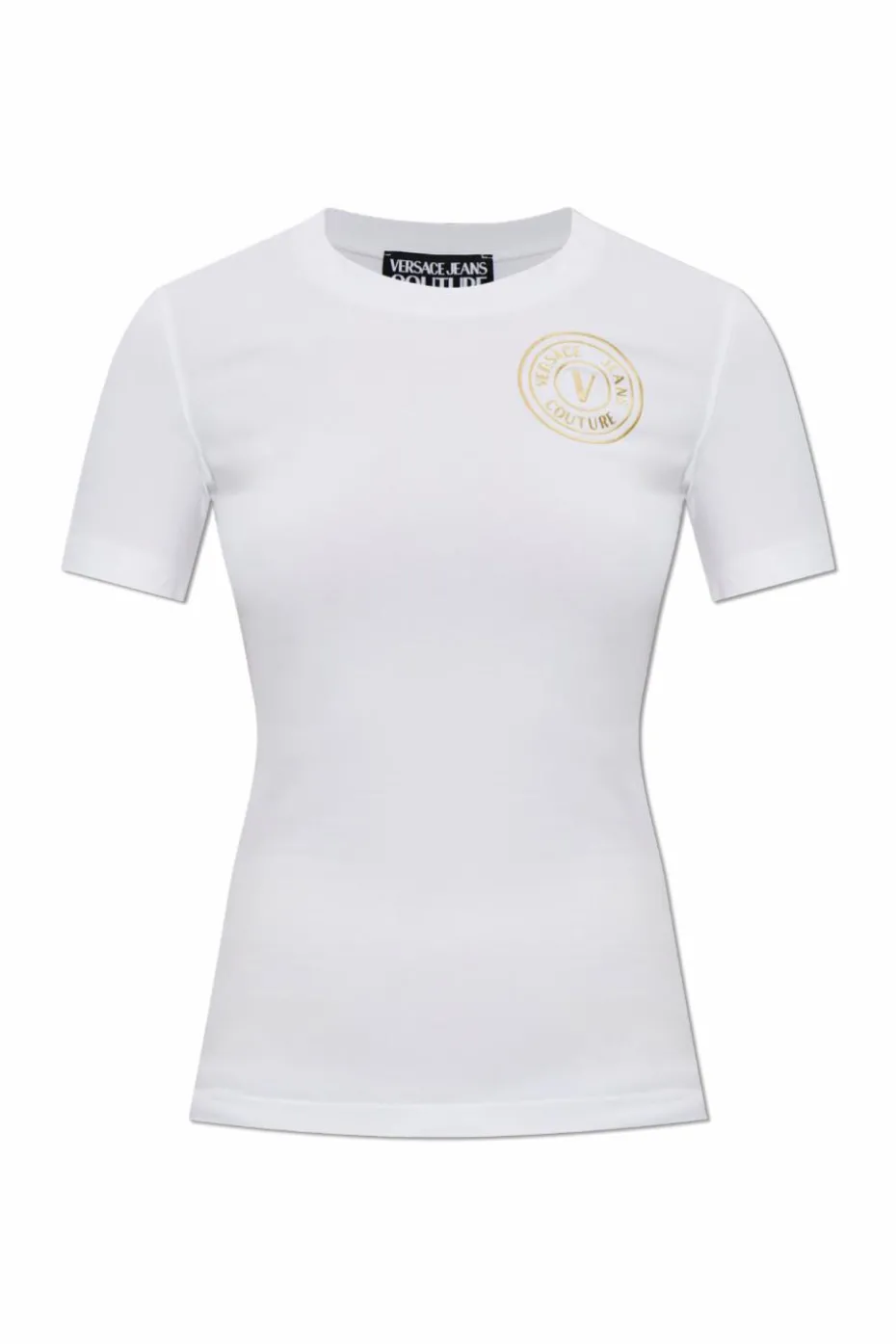 Versace Jeans Couture WHITE T-shirt with printed logo