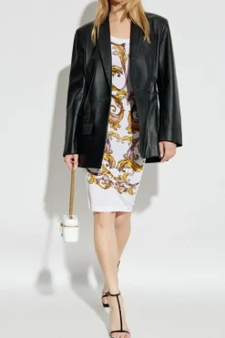 Versace Jeans Couture WHITE Dress with Barocco print