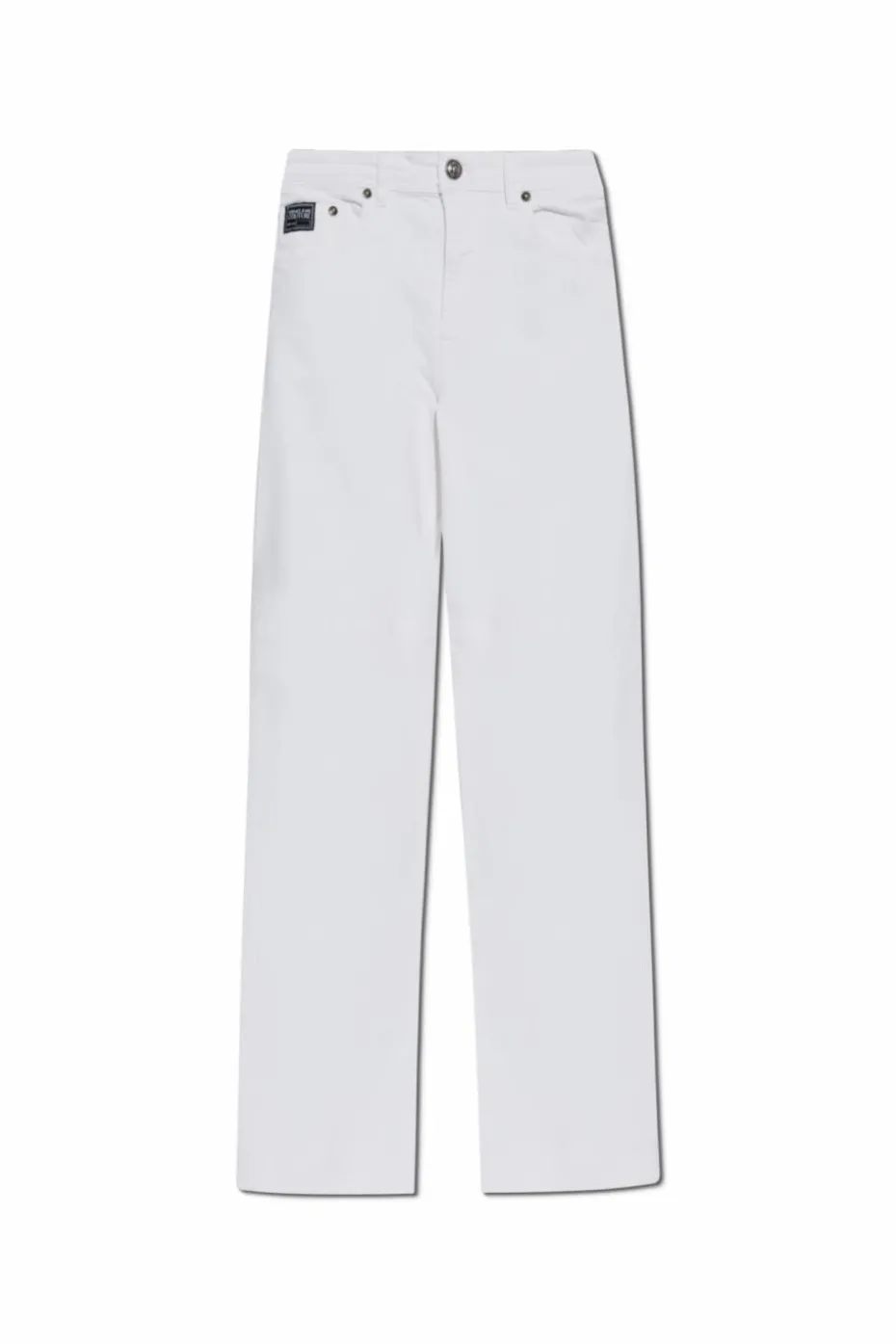 Versace Jeans Couture WHITE Jeans with stitching on the legs