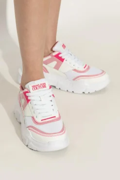 Versace Jeans Couture WHITE Sneakers with printed logo