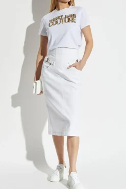 Versace Jeans Couture WHITE T-shirt with logo