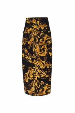 Versace Jeans Couture YELLOW Skirt with back slit