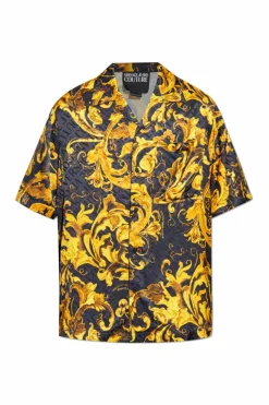 Versace Jeans Couture YELLOW Patterned shirt
