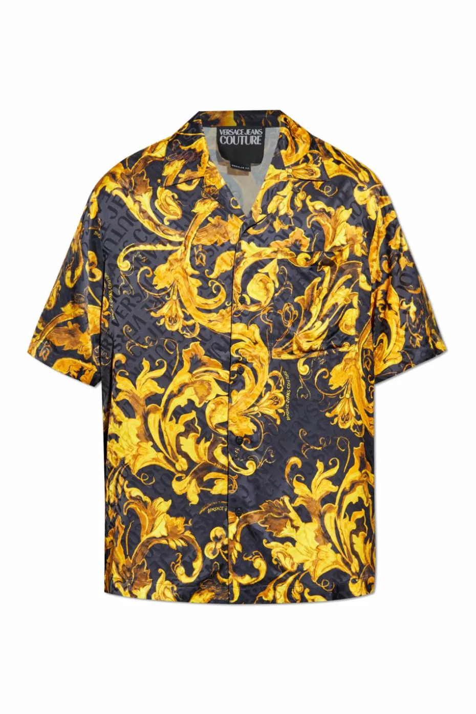 Versace Jeans Couture YELLOW Patterned shirt