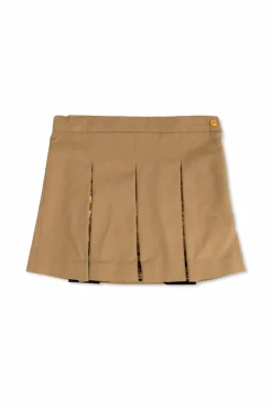 Versace Kids beige Skirt with darts