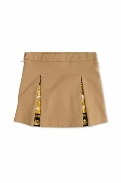 Versace Kids beige Skirt with darts