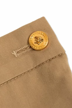 Versace Kids beige Skirt with darts