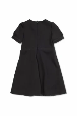 Versace Kids BLACK Dress with applique