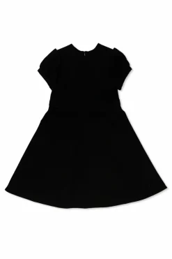 Versace Kids BLACK Dress with applique