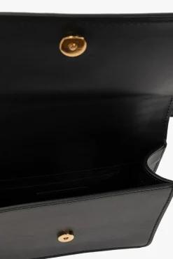 Versace Kids BLACK ‘Heart Medusa’ shoulder bag