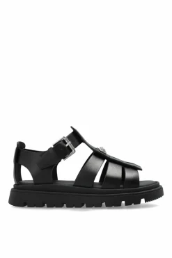 Versace Kids BLACK Platform sandals